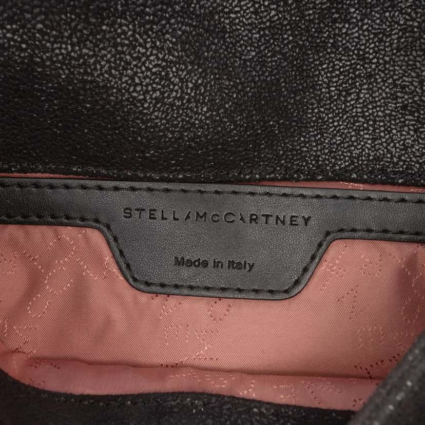 Stella Mccartney Shaggy Deer Falabella Crossbody Black Polyester Good condition - Box View