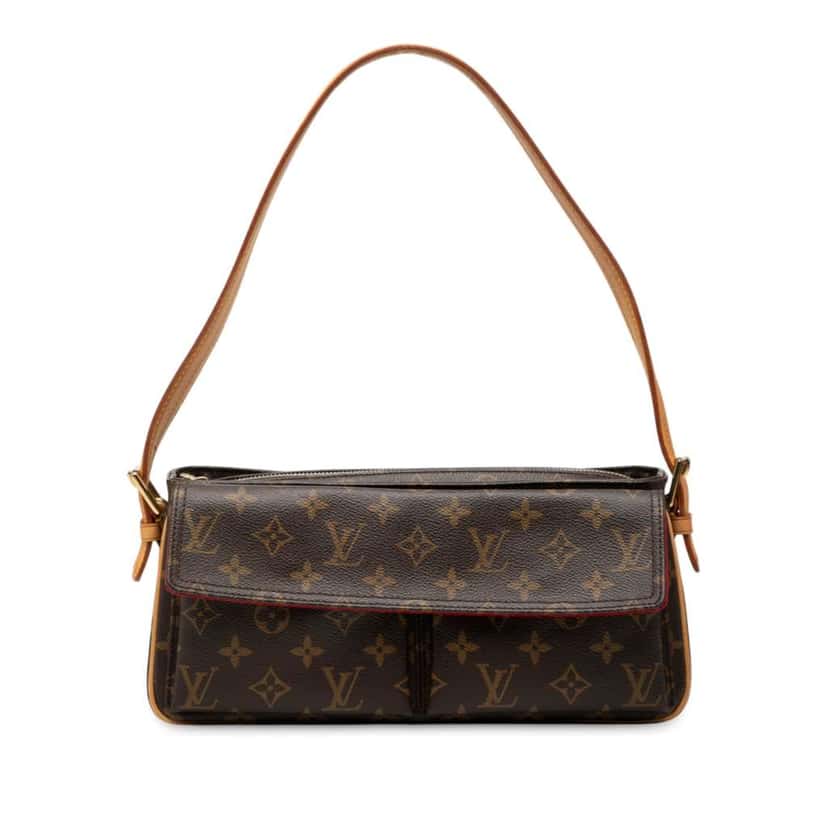 Louis Vuitton Monogram Viva Cite MM Brown Good condition - Front View