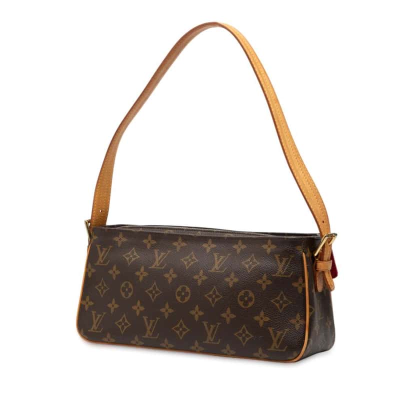 Louis Vuitton Monogram Viva Cite MM Brown Good condition - Back View