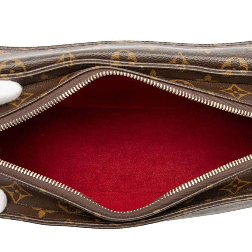 Louis Vuitton Monogram Viva Cite MM Brown Good condition - Model View