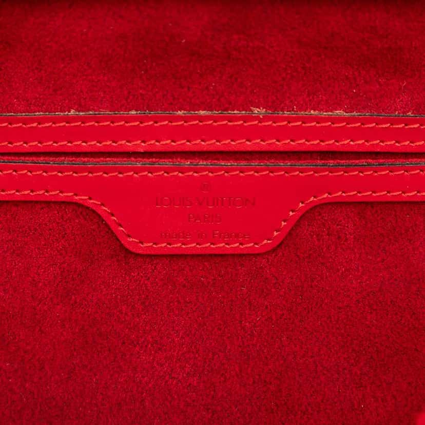 Louis Vuitton Epi Soufflot Red Leather Good condition - Box View