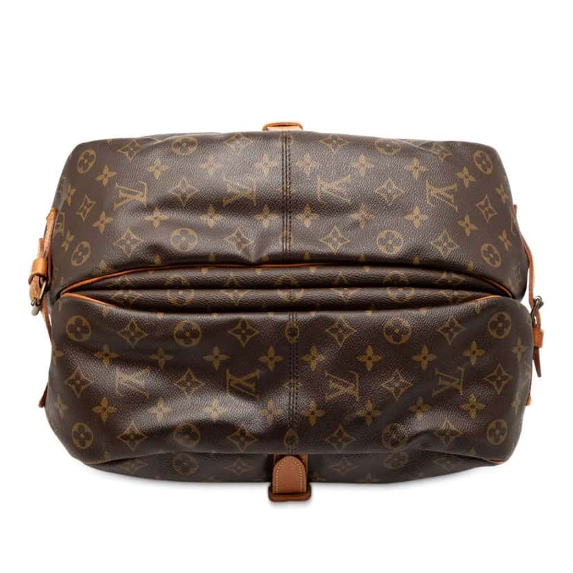 Louis Vuitton Monogram Saumur 35 Brown Good condition - Inside View