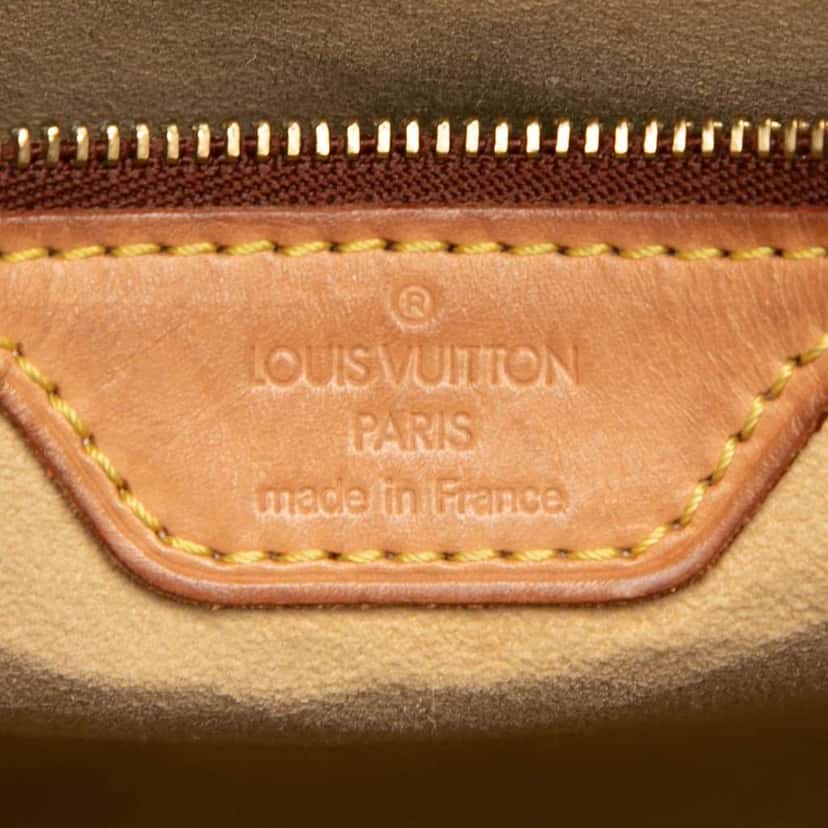 Louis Vuitton Monogram Looping GM Brown Good condition - Box View