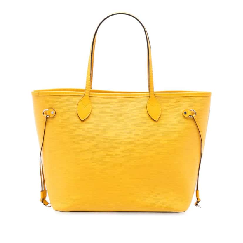 Louis Vuitton Epi Neverfull MM Yellow Leather Very good condition - Front View