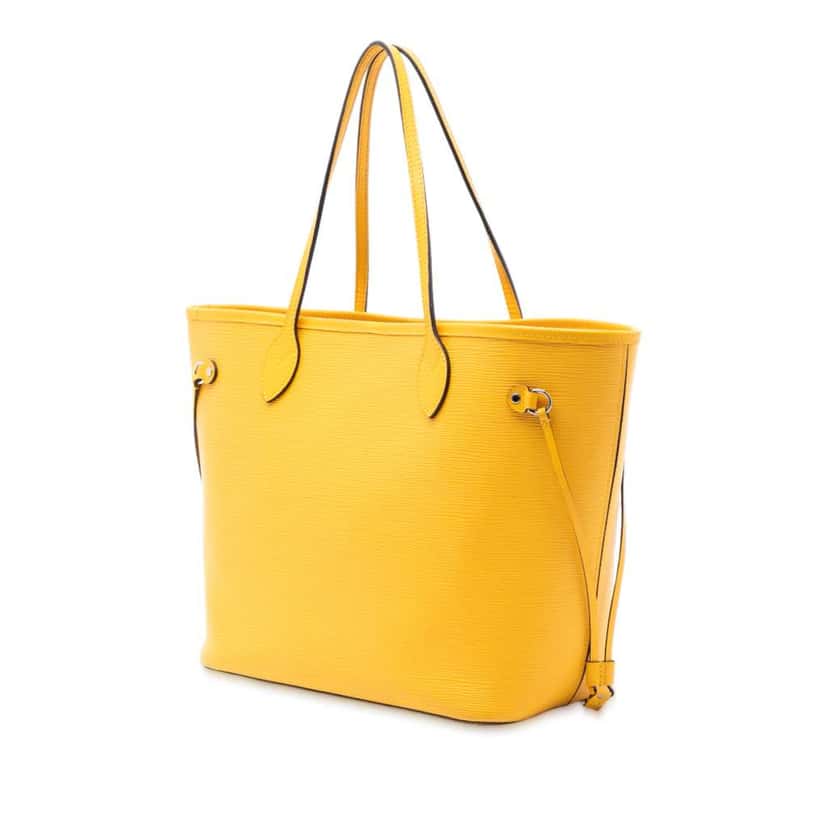 Louis Vuitton Epi Neverfull MM Yellow Leather Very good condition - Back View