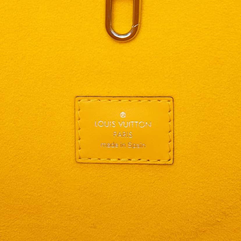 Louis Vuitton Epi Neverfull MM Yellow Leather Very good condition - Box View