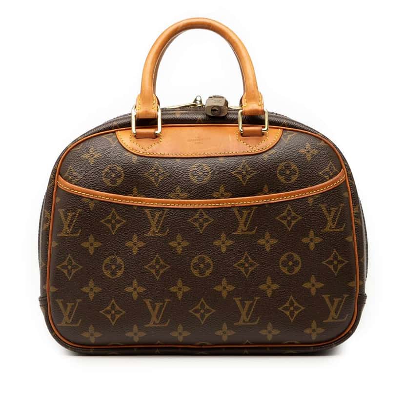 Louis Vuitton Monogram Trouville Brown Fair condition - Front View