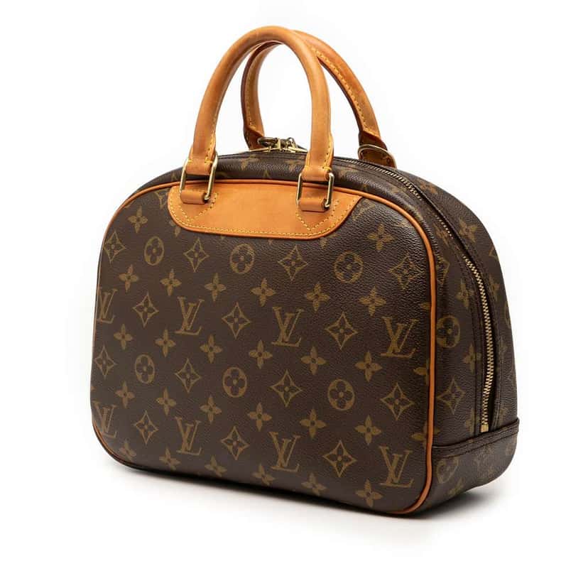 Louis Vuitton Monogram Trouville Brown Fair condition - Back View