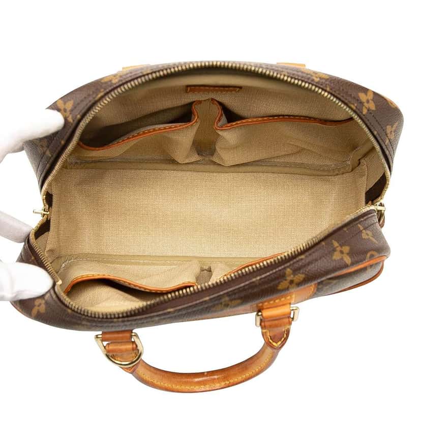 Louis Vuitton Monogram Trouville Brown Fair condition - Model View