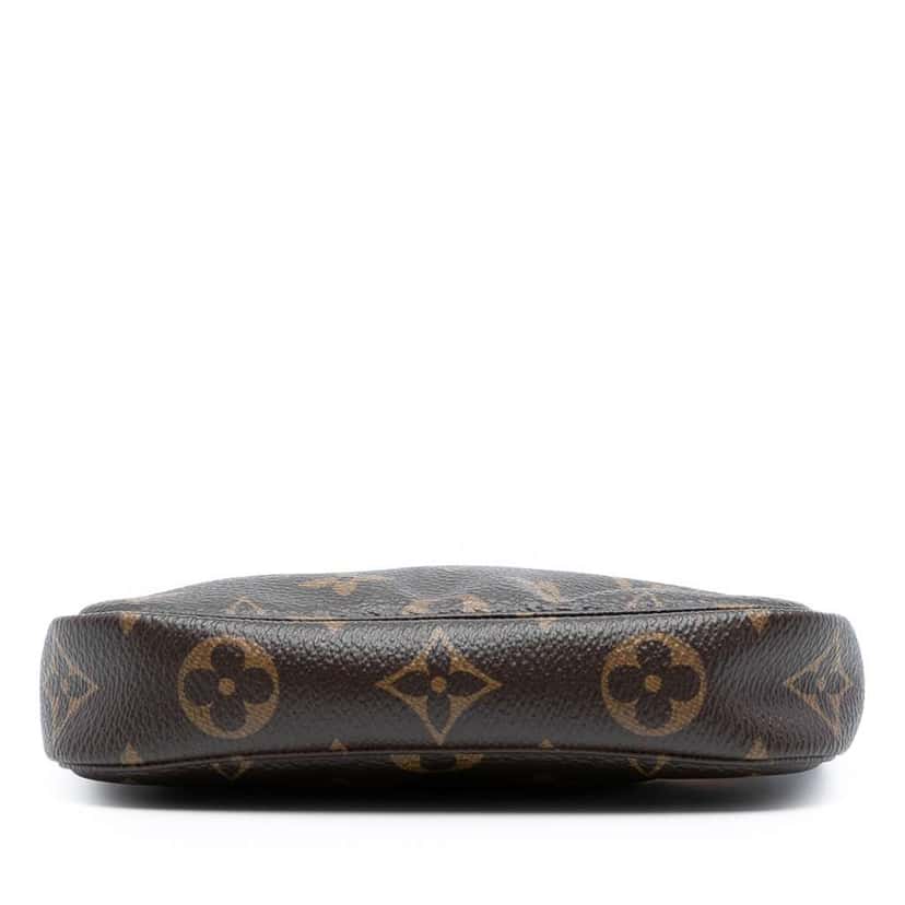 Louis Vuitton Monogram Mini Pochette Accessoires Brown Very good condition - Inside View