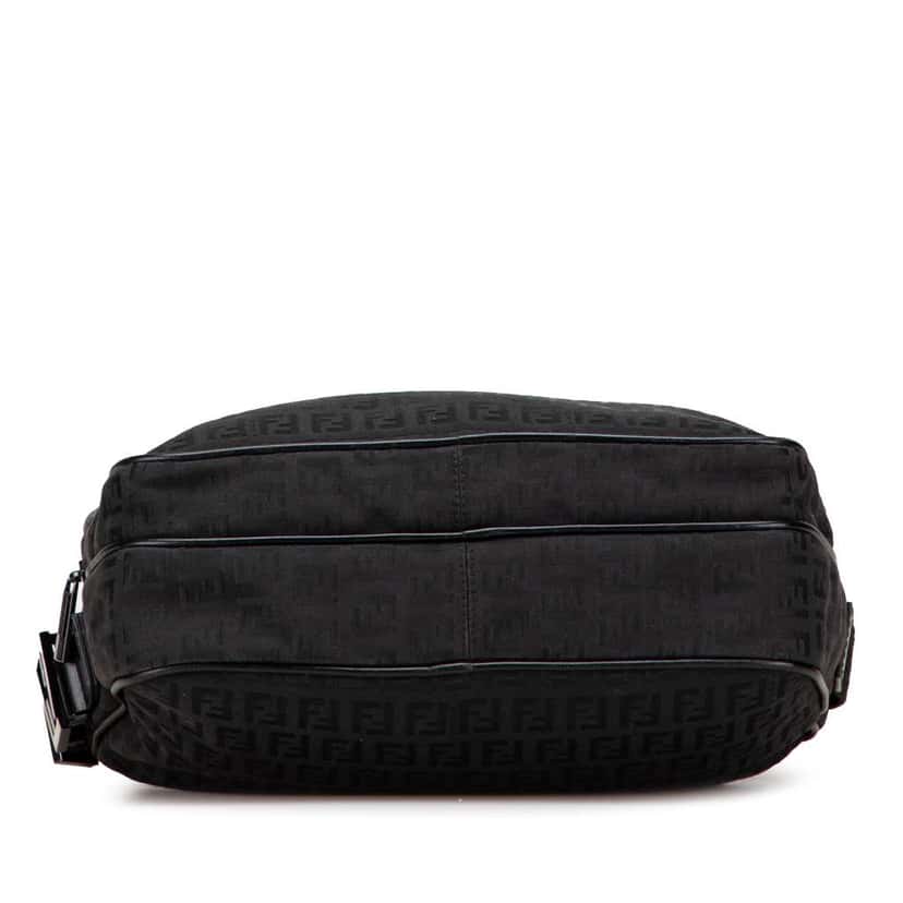 Fendi Zucchino Canvas Crossbody Black Canvas Very good condition - Inside View