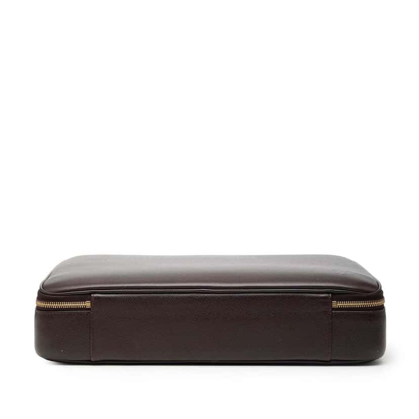 Louis Vuitton Taiga Porte Ordinateur Odessa Brown Leather Good condition - Inside View