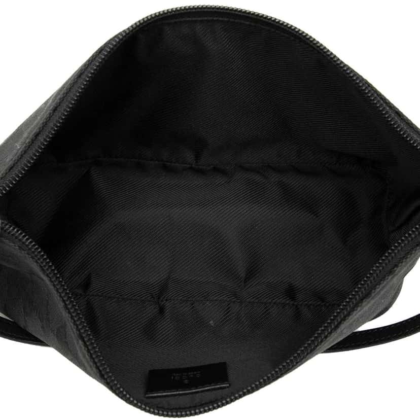 Gucci GG Canvas Boat Black Canvas Good condition - Model View
