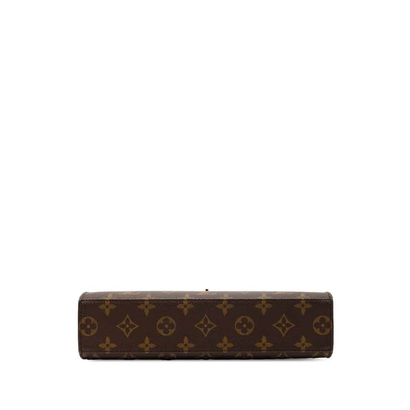 Louis Vuitton Monogram Malesherbes Brown Good condition - Inside View