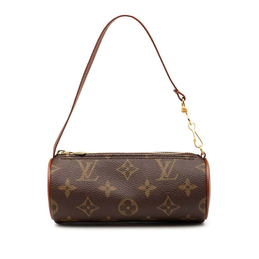 Louis Vuitton Monogram Papillon Pochette Brown Very good condition - Front View