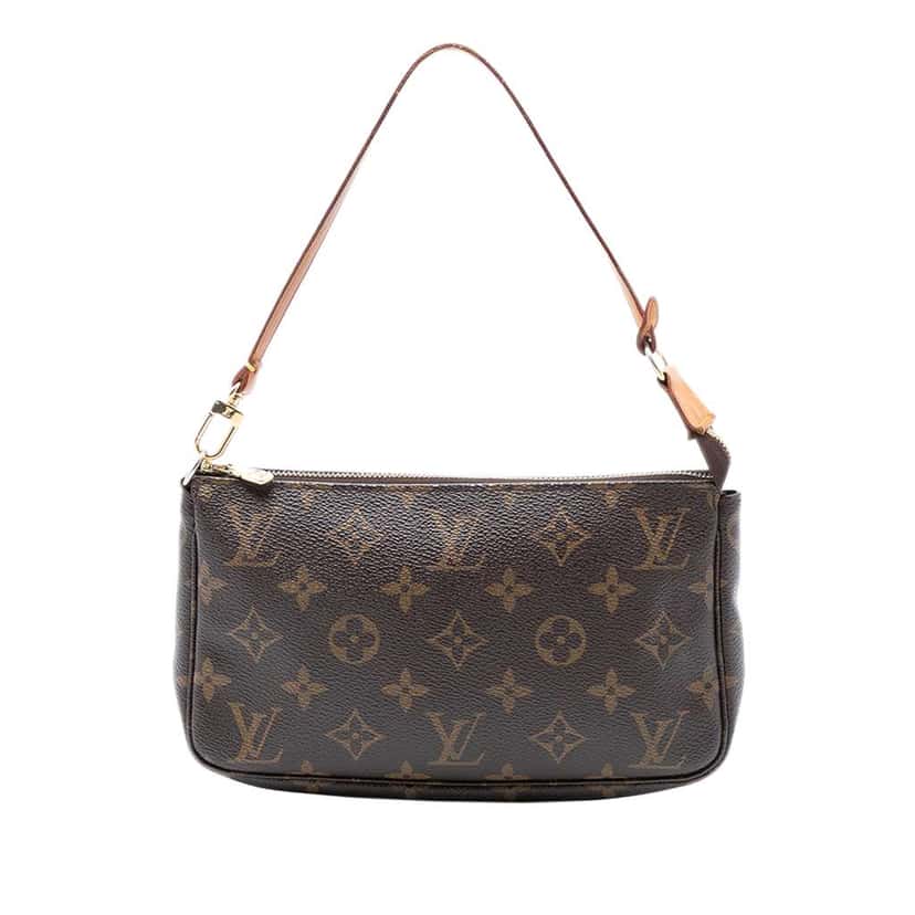 Louis Vuitton Monogram Pochette Accessoires Brown Very good condition - Front View