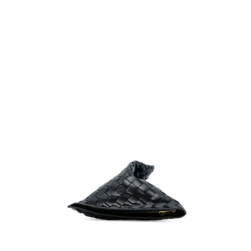 Bottega Veneta Mini Nappa Intrecciato BV Twist Bag Black Leather Good condition - Inside View