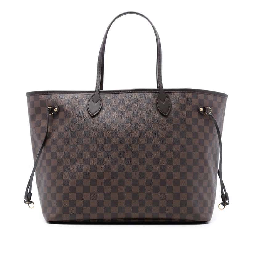 Louis Vuitton Damier Ebene Neverfull GM Brown Good condition - Front View