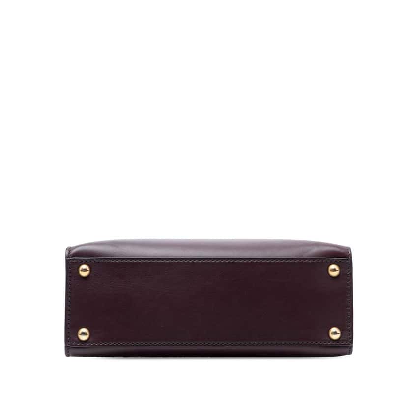 Dior Leather DiorAddict Top Handle Bag Red Leather Good condition - Inside View