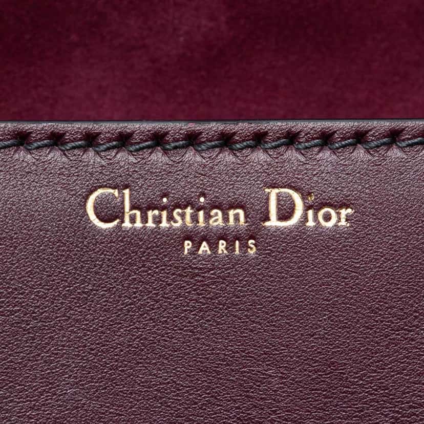 Dior Leather DiorAddict Top Handle Bag Red Leather Good condition - Box View