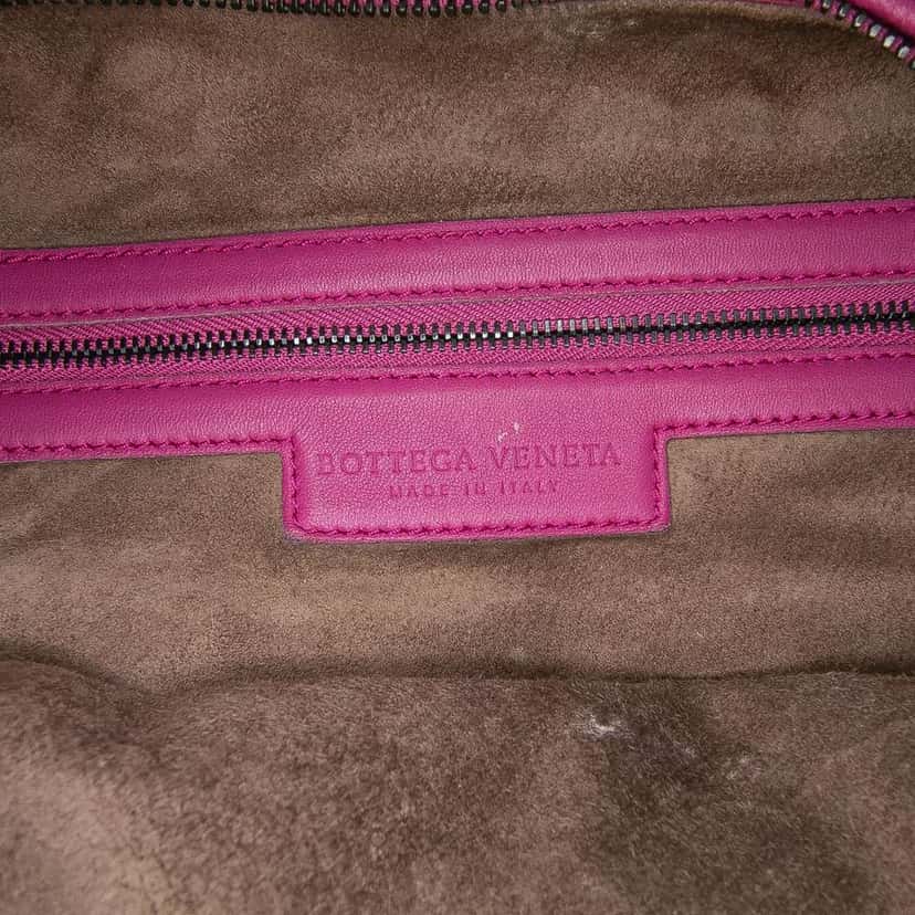 Bottega Veneta Medium Nappa Intrecciato Belly Hobo Purple Leather Good condition - Box View