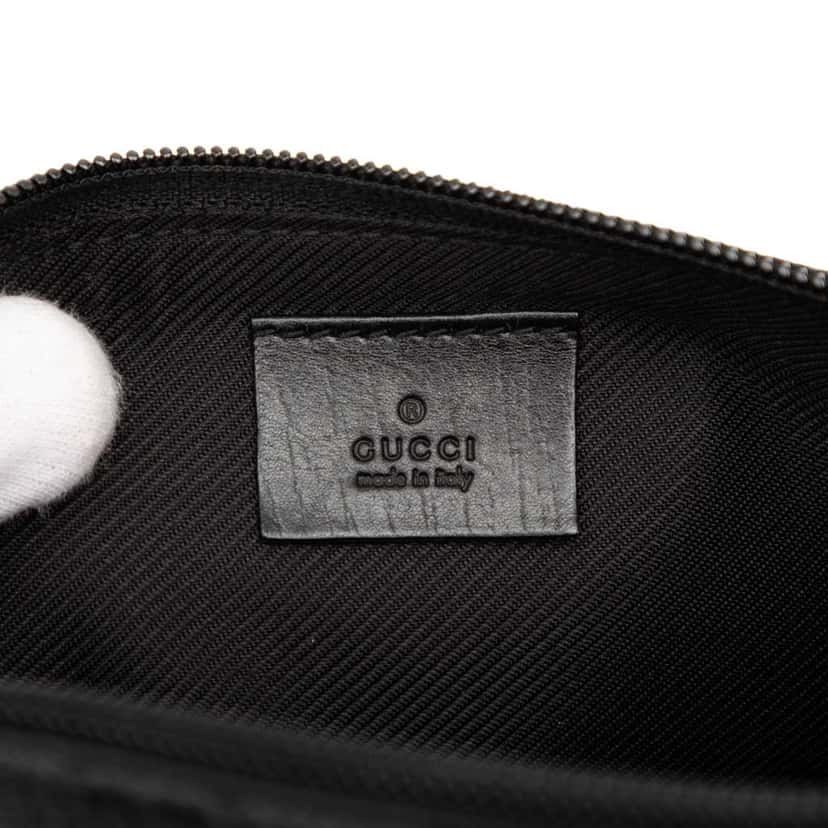 Gucci GG Canvas Boat Black Canvas Good condition - Box View