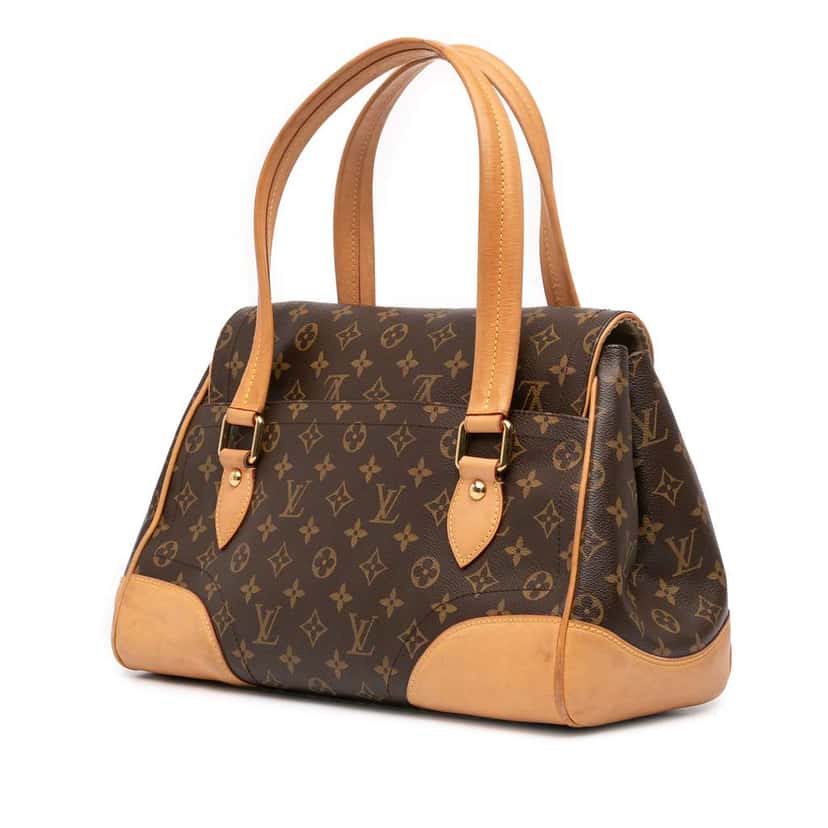 Louis Vuitton Monogram Beverly GM Brown Good condition - Back View