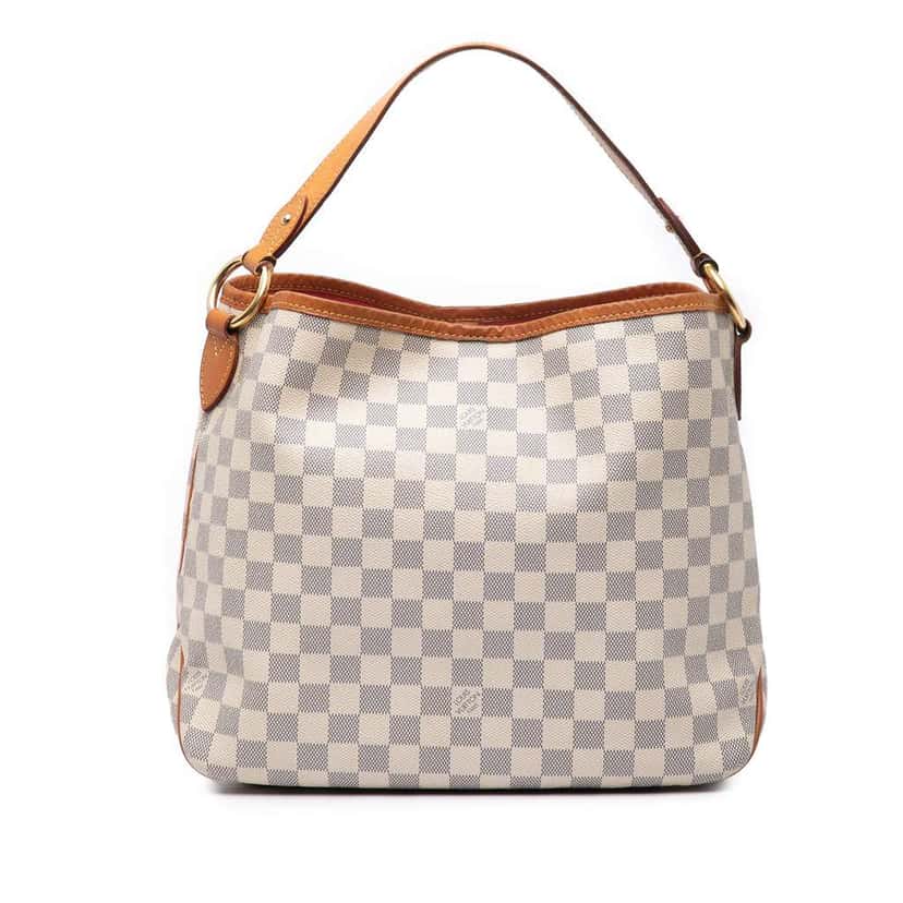 Louis Vuitton Damier Azur Delightful PM White Good condition - Front View