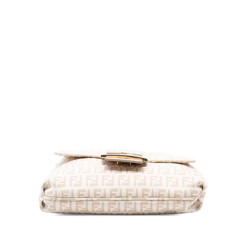 Fendi Zucchino Spalmati Crossbody Brown Canvas Very good condition - Inside View