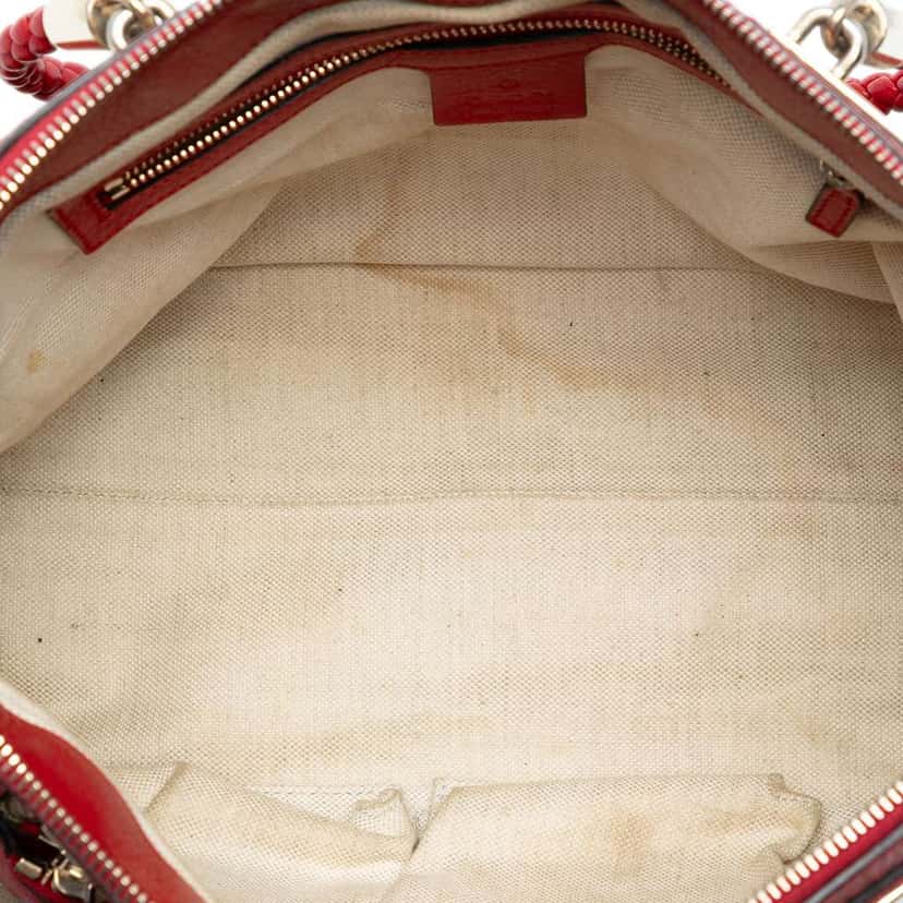 Gucci GG Canvas Bella Satchel Brown Canvas Good condition - Model View