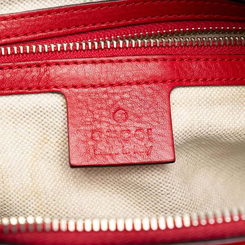 Gucci GG Canvas Bella Satchel Brown Canvas Good condition - Box View