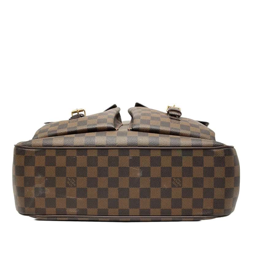 Louis Vuitton Damier Ebene Uzes Brown Good condition - Inside View