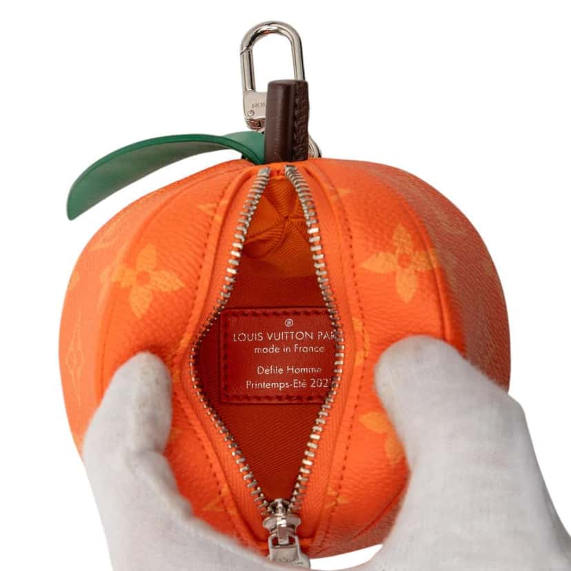 Louis Vuitton Monogram Orange Pouch Orange Very good condition - Model View