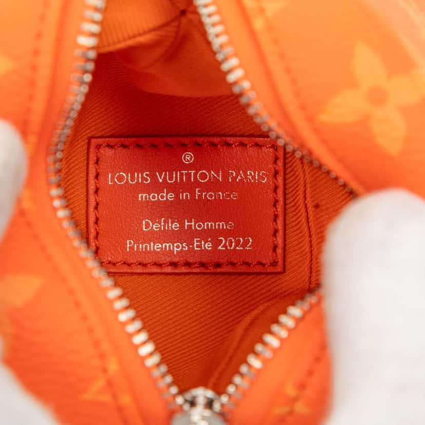 Louis Vuitton Monogram Orange Pouch Orange Very good condition - Box View