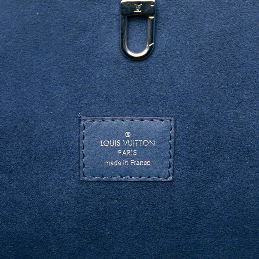 Louis Vuitton Epi Neverfull MM Blue Leather Good condition - Box View