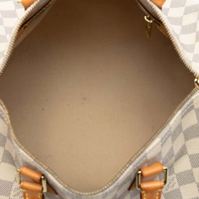 Louis Vuitton Damier Azur Speedy Bandouliere 30 White Good condition - Model View