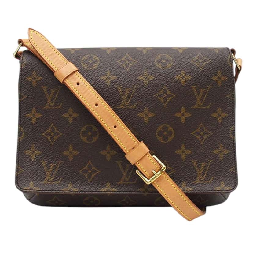 Louis Vuitton Monogram Musette Tango Short Strap Brown Good condition - Front View