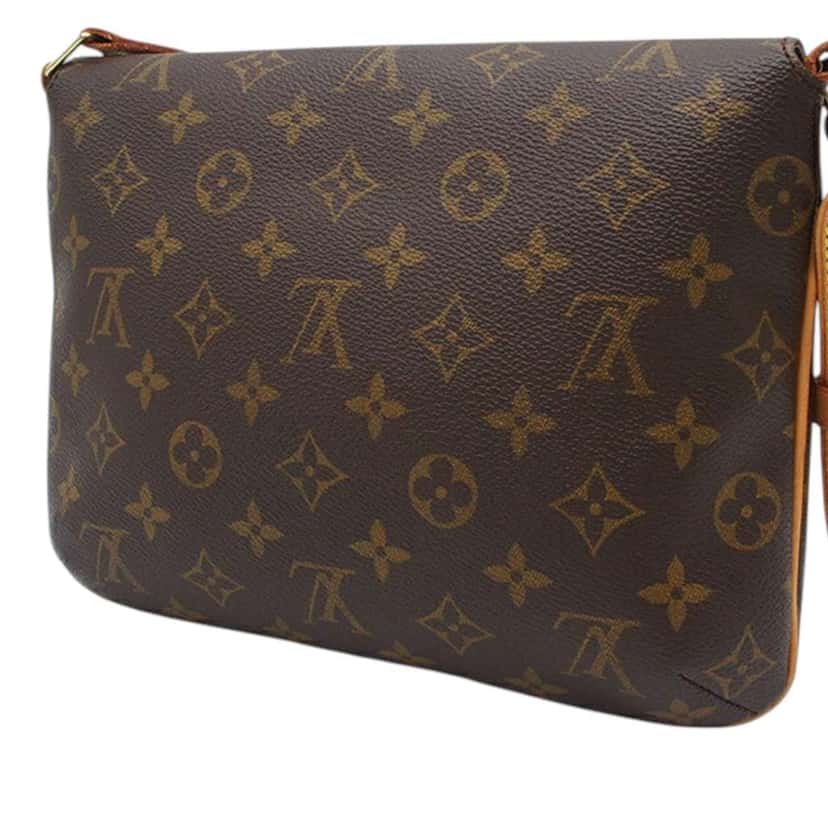 Louis Vuitton Monogram Musette Tango Short Strap Brown Good condition - Back View