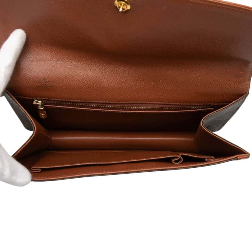 Louis Vuitton Monogram Pochette Dame PM Brown Good condition - Model View