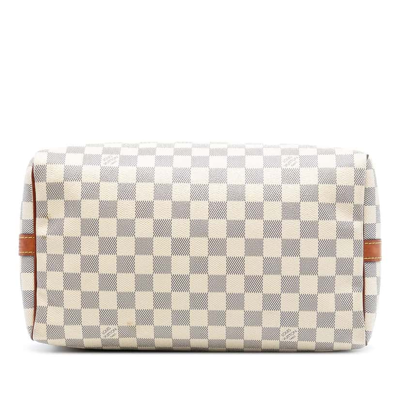 Louis Vuitton Damier Azur Speedy Bandouliere 30 White Good condition - Inside View