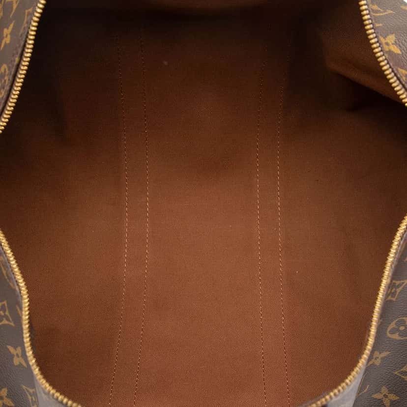 Louis Vuitton Monogram Keepall 45 Brown Good condition - Model View