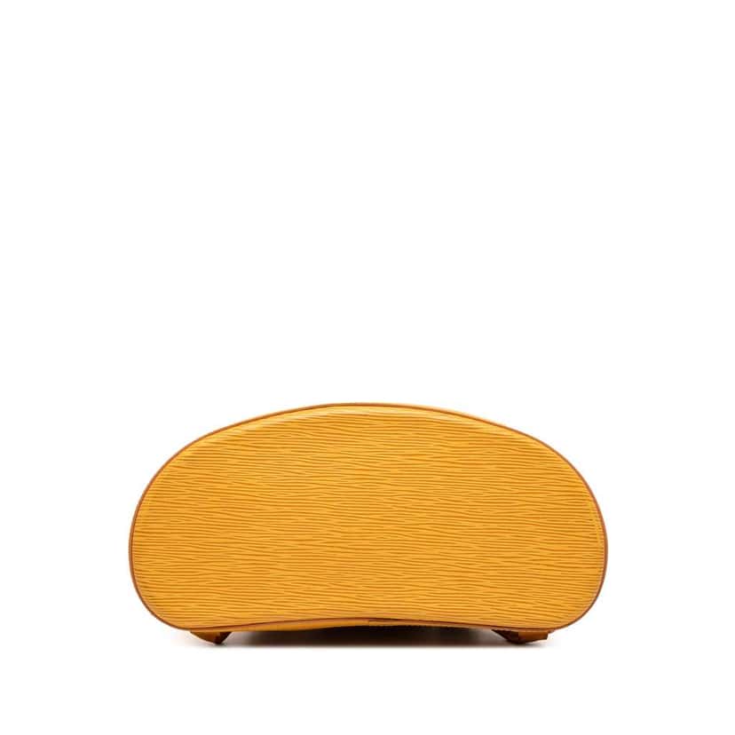 Louis Vuitton Epi Gobelins Yellow Leather Good condition - Inside View
