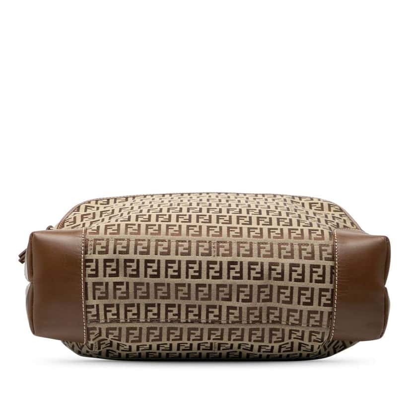 Fendi Zucchino Canvas Chef Shopping Tote Brown Canvas Very good condition - Inside View