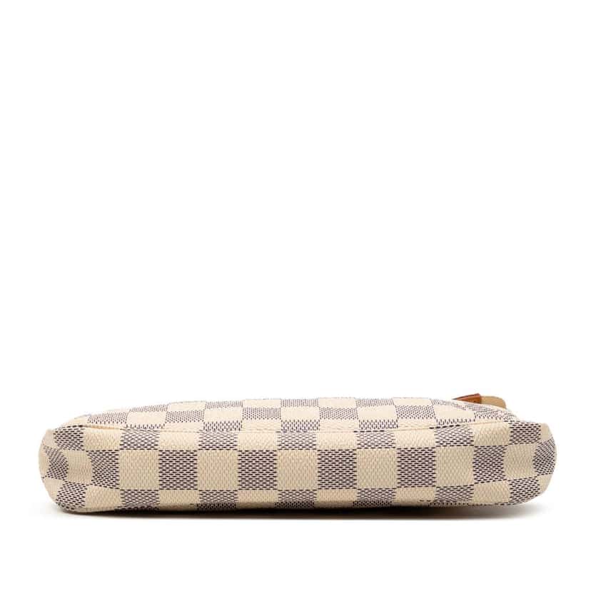 Louis Vuitton Damier Azur Pochette Accessoires White Good condition - Inside View