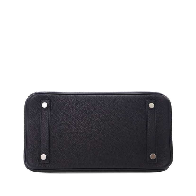 Hermès Togo Birkin Retourne 25 Black Leather Good condition - Model View