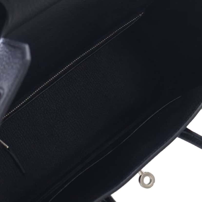 Hermès Togo Birkin Retourne 25 Black Leather Good condition - Box View