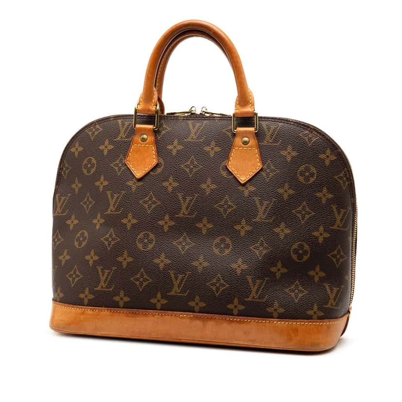 Louis Vuitton Monogram Alma PM Brown Good condition - Back View