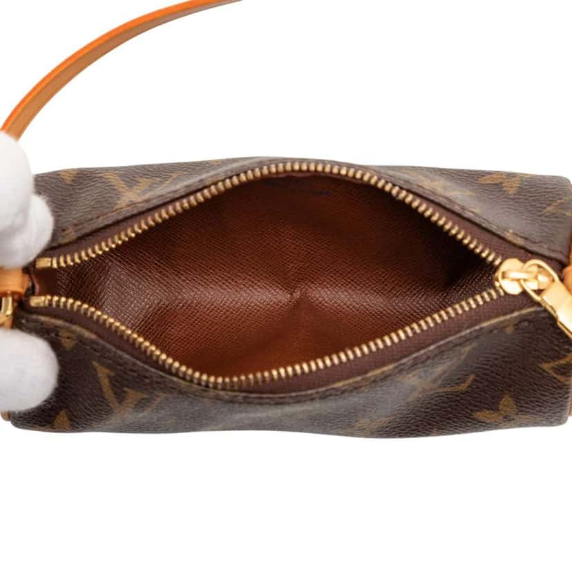 Louis Vuitton Monogram Papillon Pochette Brown Good condition - Model View