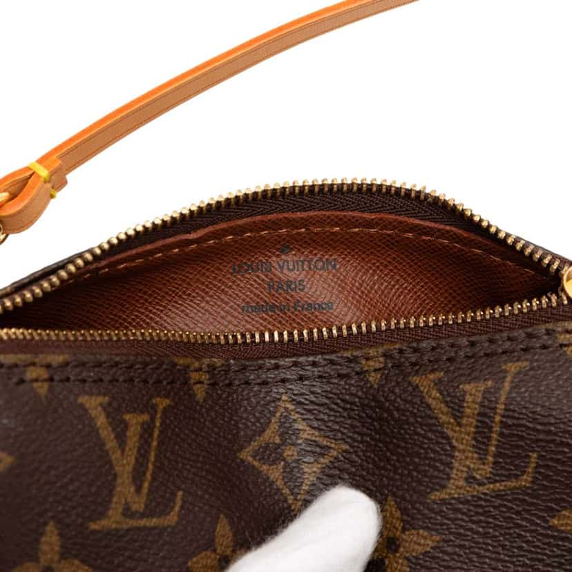 Louis Vuitton Monogram Papillon Pochette Brown Good condition - Box View