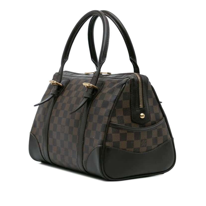 Louis Vuitton Damier Ebene Berkeley Brown Good condition - Back View